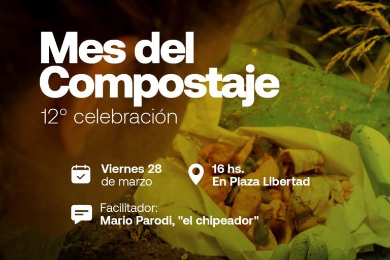 La Municipalidad de Sunchales adhiere a la celebración del 12° aniversario del mes del compostaje