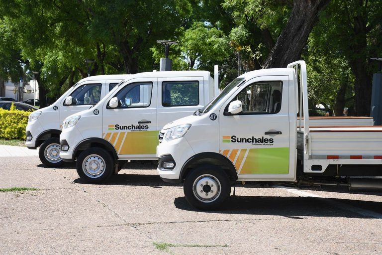 La gestión de Pablo Pinotti refuerza el Corralón Municipal con nueva maquinaria y vehículos