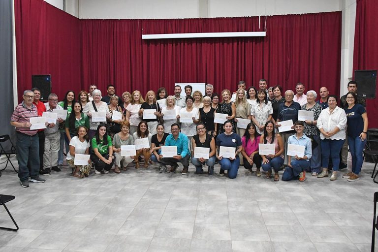 Reconocimiento a voluntarios de Sunchales