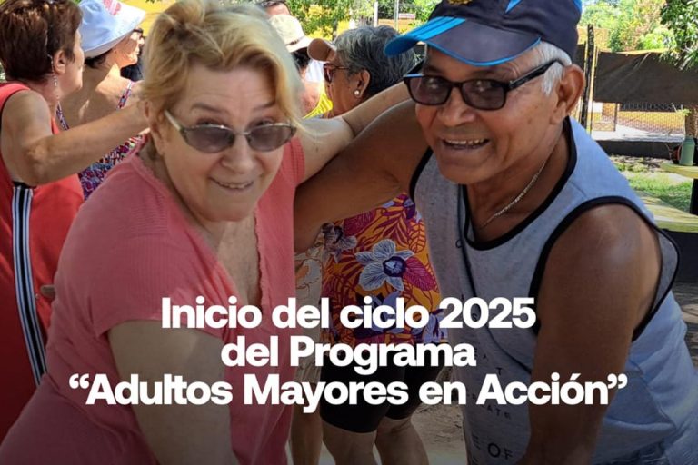 Inicio del ciclo 2025 del Programa “Adultos Mayores en Acción”