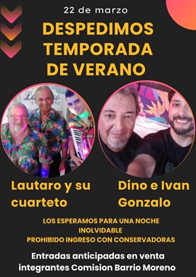 Eventos 2025 – Vecinal Barrio Moreno