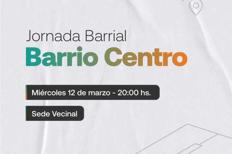 Jornada Barrial del Presupuesto Participativo 2025 en Vecinal Barrio Sancor