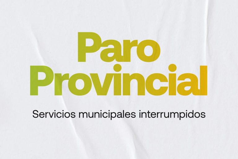 Paro Provincial del viernes 16 de mayo