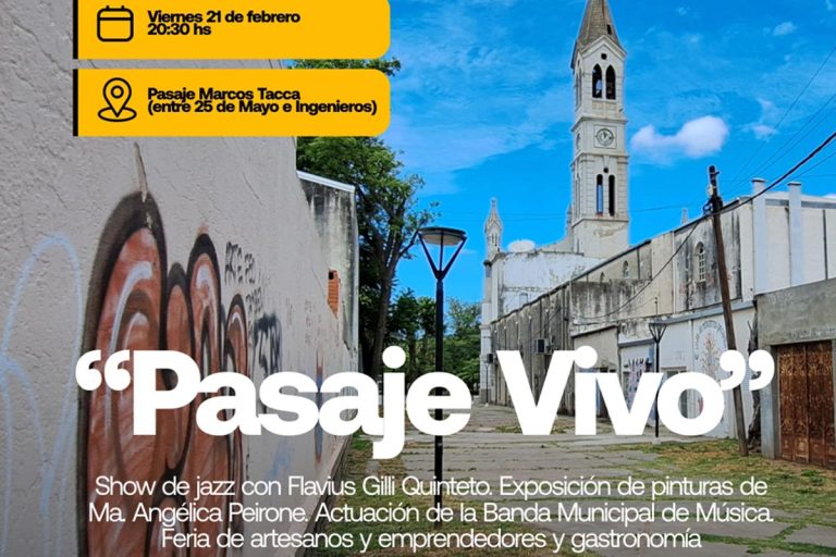 Pasaje Vivo: un nuevo espacio para el encuentro