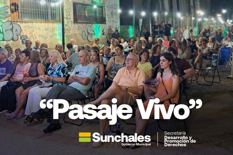 “Pasaje Vivo” en Pasaje Marcos Tacca, un nuevo espacio para el encuentro