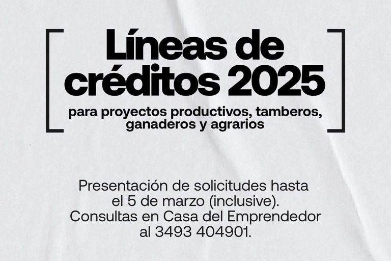Líneas de créditos 2025: Para emprendedores, tamberos, ganaderos y agrarios