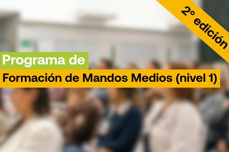Segunda Edición del Programa de Formación de Mandos Medios – Nivel 1