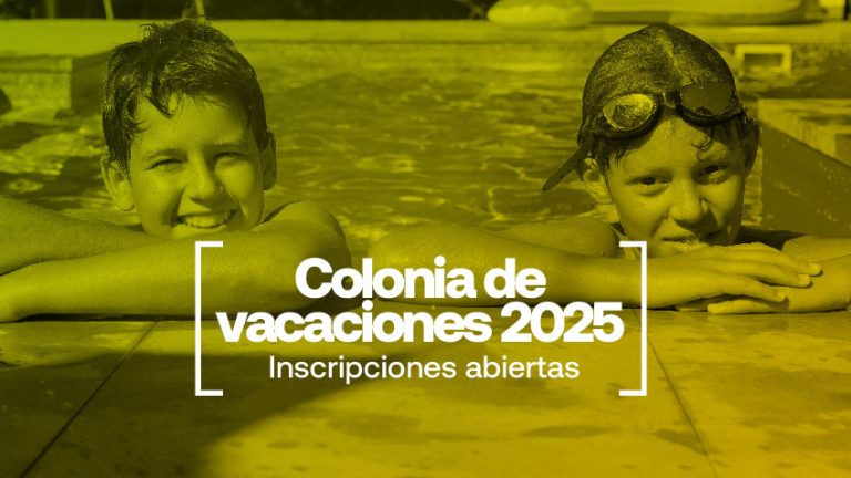 Inscripciones abiertas para la Colonia de Vacaciones 2025
