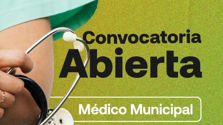 Convocatoria abierta: Médico Municipal