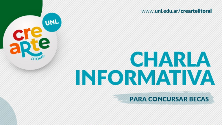 Charla informativa por el programa de fondos para becas “CreArte Litoral”