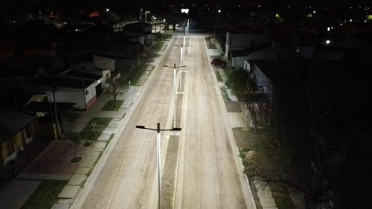 Cumplimos la palabra: Sunchales cada vez más iluminada